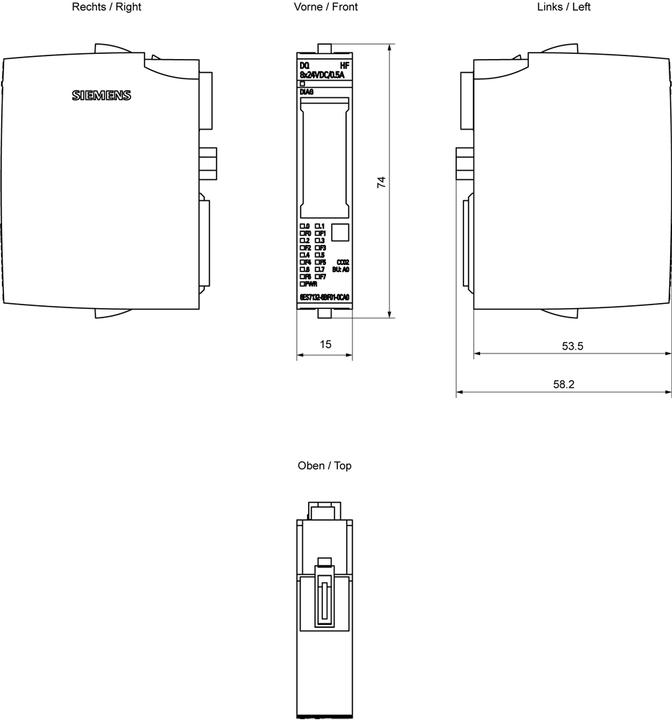 Produktbild Siemens SIMATIC ET 200SP