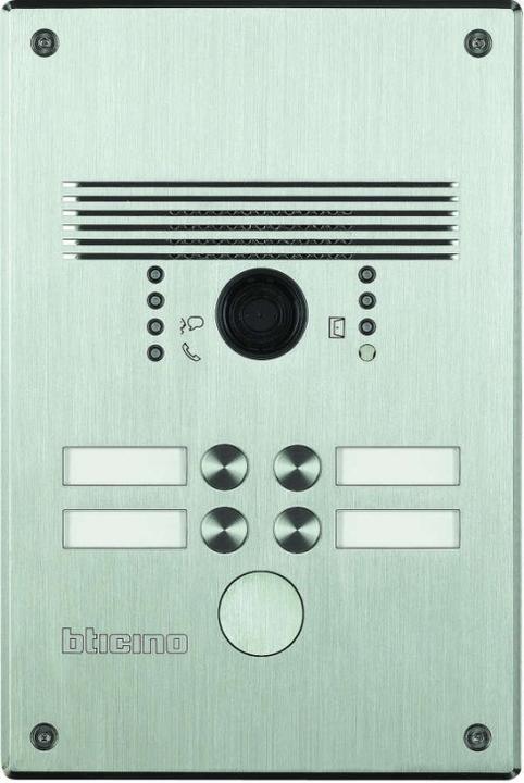Actual product image Bticino LEG 308013 Door station video vandal sensor 12RT inox