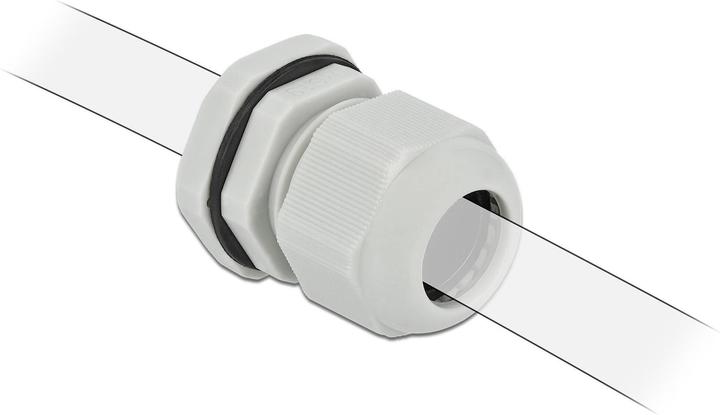 Produktbild Delock Kabelverschraubung PG19, 28mm, 10 Stück, grau