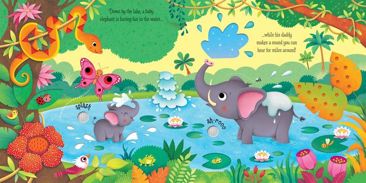 Produktbild Jungle Sounds (Englisch, Federica Iossa, Sam Taplin, 2016)