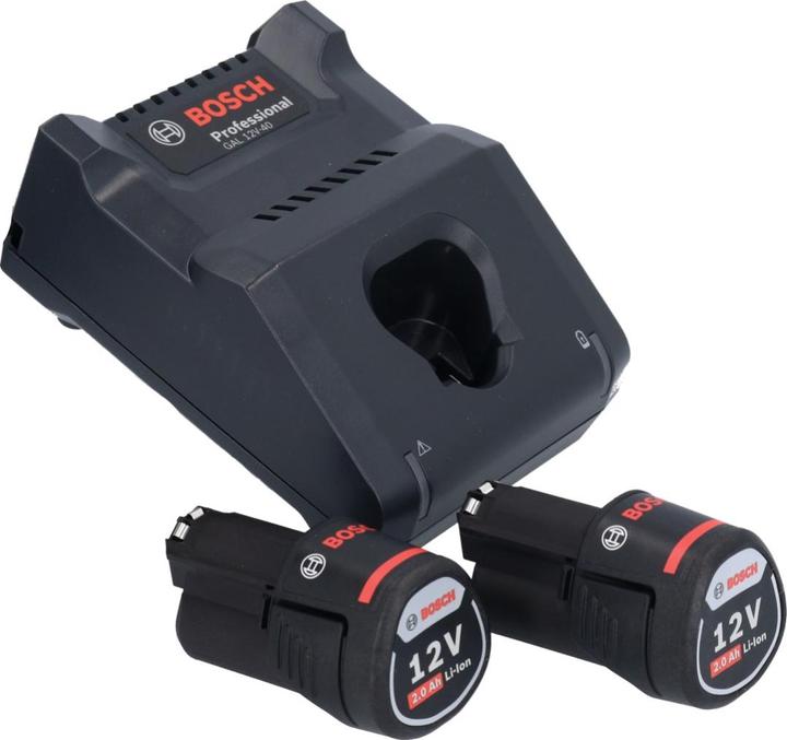 Actual product image Bosch Professional Bosch GKS 12V-26 Professional battery-powered circular saw 12 V 85 mm + 2x battery 2.0 Ah + charger