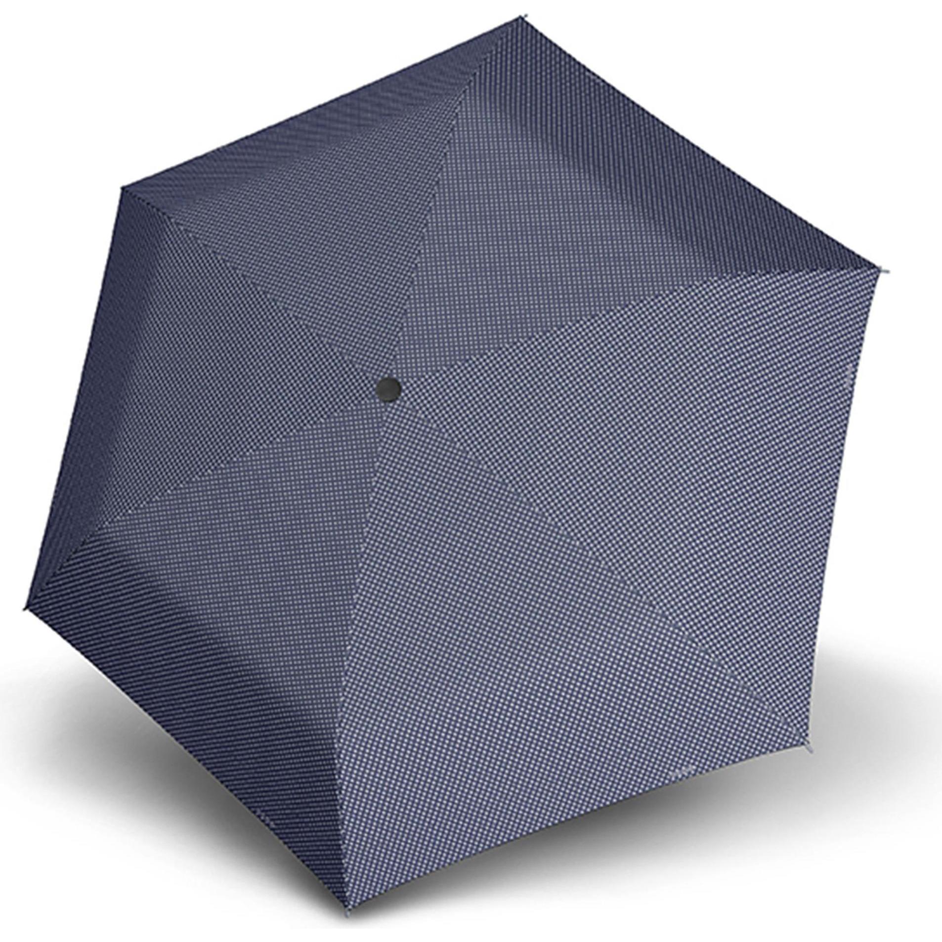 Doppler, Regenschirm, RS.Da.Carbonsteel Mini Slim Chic blue, 50/6, Pongee H/W, Blau