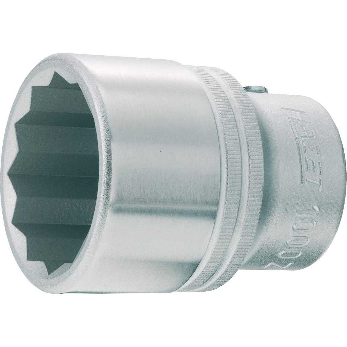 Thumbnail - HAZET, Steckschlüssel + Stecknuss, Steckschlüsseleinsatz ∙ Doppelsechskant 1000AZ-1.1/16 ∙ Vierkant20 mm (3/4 Zoll) ∙ Au...