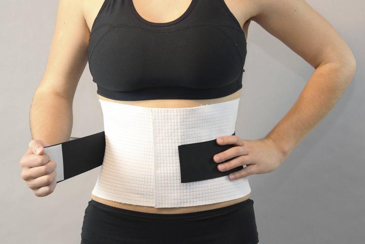 Produktbild Hydas Rücken Stützgürtel "Standard", weiss (One Size)