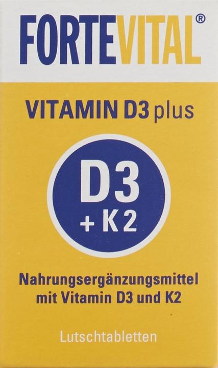Image du produit Fortevital Vitamine D3 plus pastille (1 pièce(s), Cachets, 60 g)