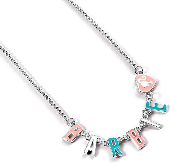 Actual product image Carat BARBIE - Collier Chaine - Lettres (Zinc alloy and enamel)