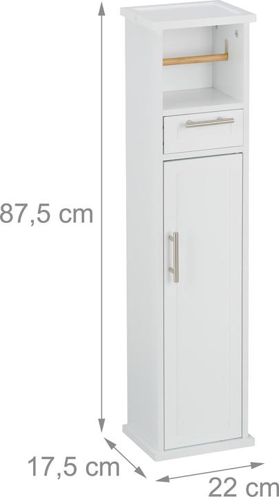 Actual product image Relaxdays Toilet paper holder