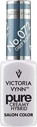 Produktbild Visconti Di Modrone Victoria Vynn Pure Creamy Hybrid Nr. 072 Grey Room (Grau, Gel-Effekt Nagellack)