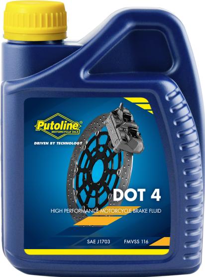 Putoline DOT 4 Brake Fluid (0.50 l)