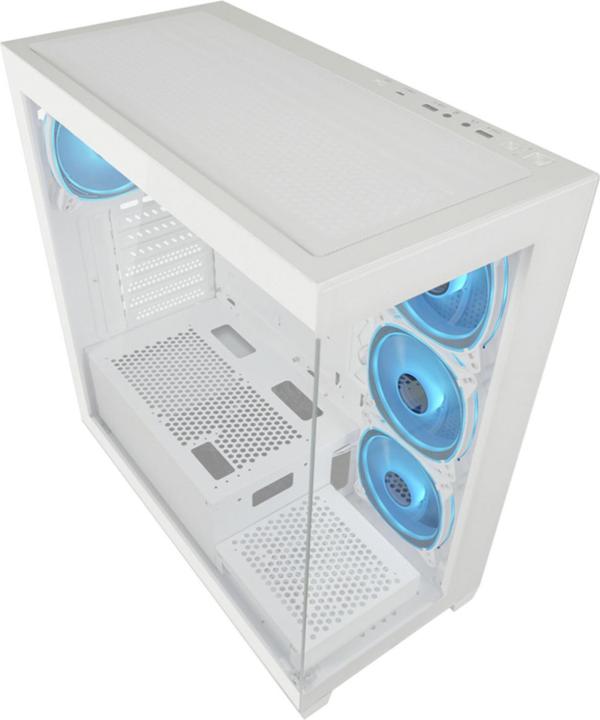 Produktbild LC-Power Gehï¿½use Gaming LC-715W-ON Seamless Pale X (Mini-ITX)