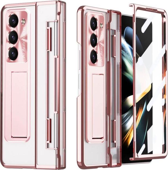 Produktbild Cover-Discount Galaxy Z Fold5 - 360-Grad Schutzhülle mit Kickstand rosa (Samsung Galaxy Z Fold5)