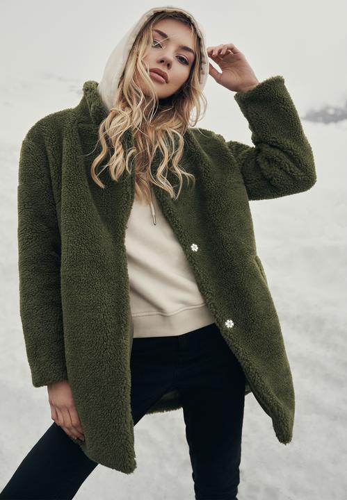 Immagine prodotto Urban Classics Donna Cappotto Sherpa oversize (XS)