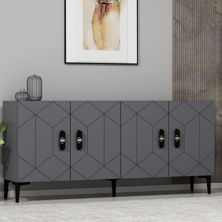 Actual product image Kalune Design Cross Console (150 x 75 x 35 cm)