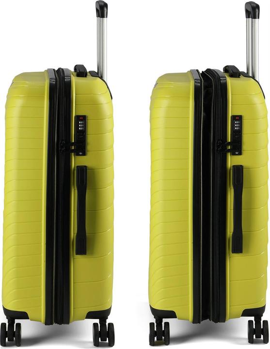 Actual product image Benzi 5808 4 Rollen Kofferset 3-teilig mit Dehnfalte (191 l)