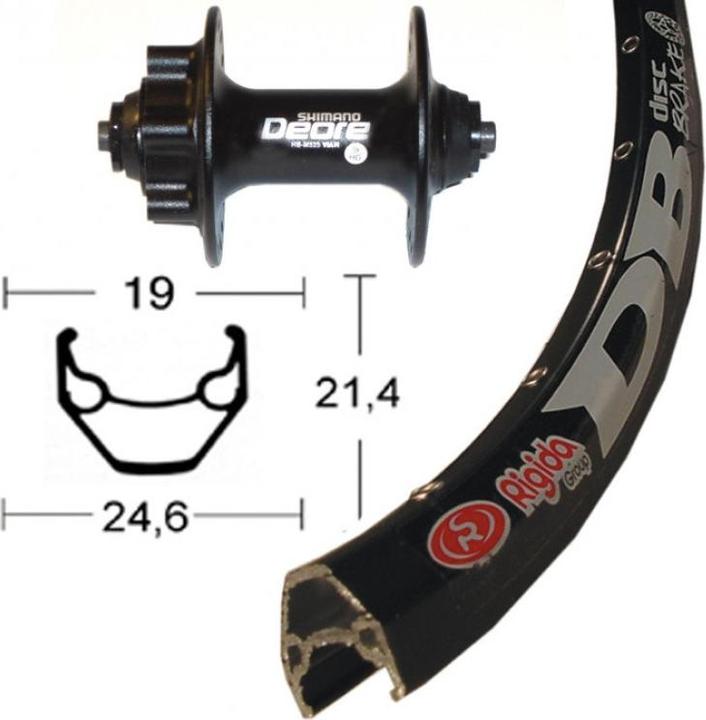 Actual product image Ryde V-wheel (Front wheel, 28")