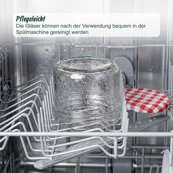 Produktbild Relaxdays Einmachgläser-Set (0.22 l)