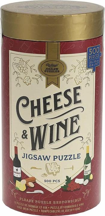 Immagine prodotto Abrams & Chronicle Puzzle da 500 pezzi Cheese + Wine (500 pezzi)