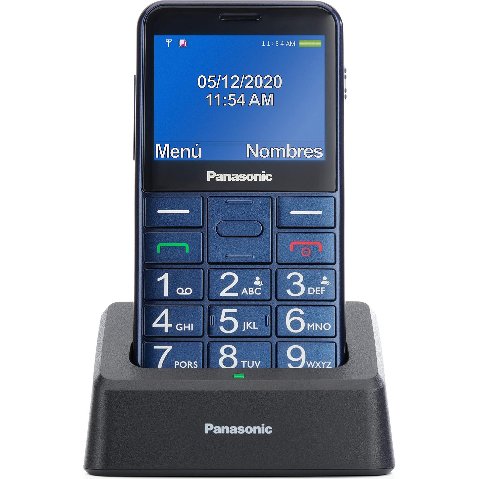 Panasonic KX-TU155 (2.40", 0.30 Mpx), Tastenhandy, Blau