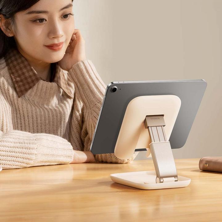 Actual product image Baseus Folding Tablet Stand Seashell (pink)