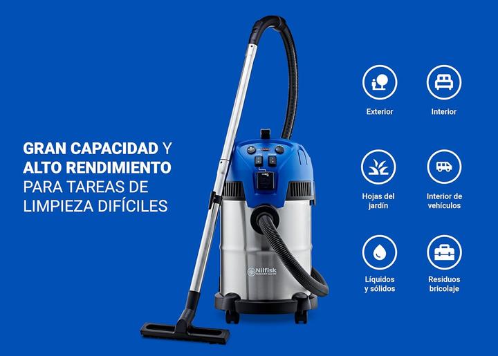 Produktbild Nilfisk Multi II 30T Inox Vsc (Nass-Trockensauger)