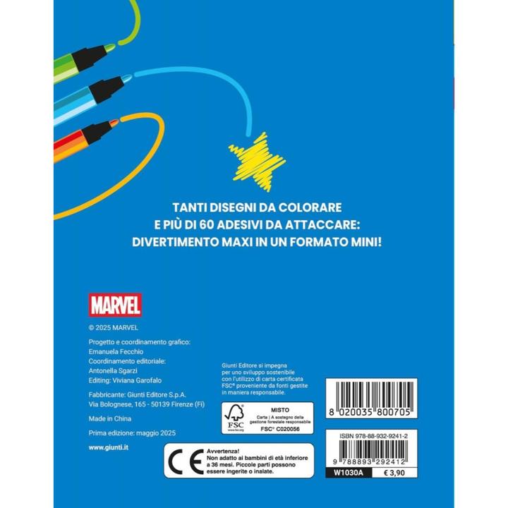 Actual product image Spidey Mini Staccattacca&Colora