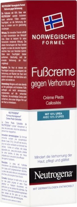 Actual product image Neutrogena Rich foot cream (Foot cream & foot gel, 100 ml)