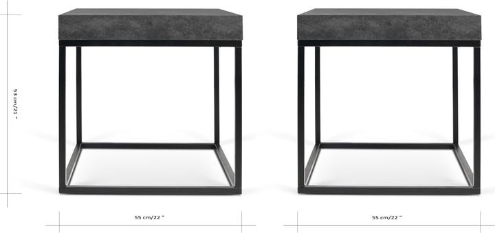 Actual product image Temahome Petra (55 x 55 x 53 cm)
