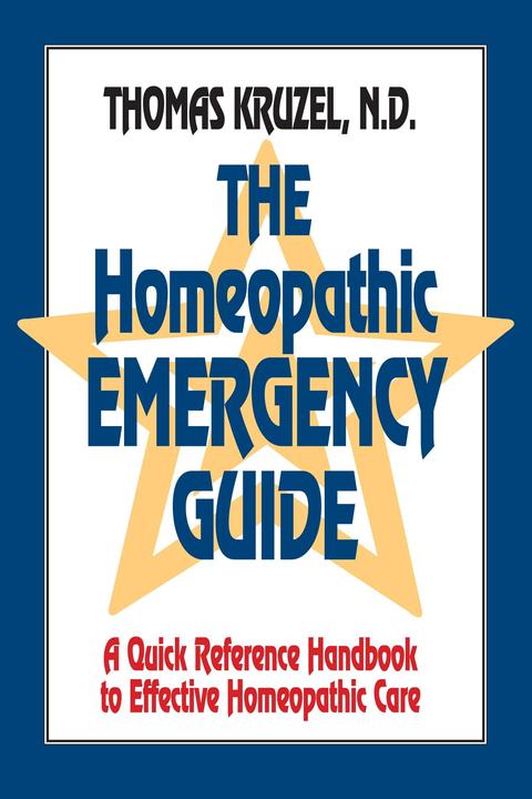 Produktbild The Homeopathic Emergency Guide (Englisch, Thomas Kruzel, 1993)