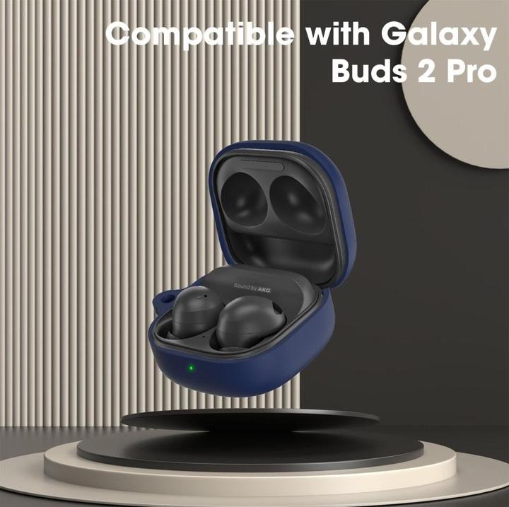 Image du produit Screenguard Samsung Galaxy Buds2 Pro Liquid Silicone Case Hülle mit Karabiner