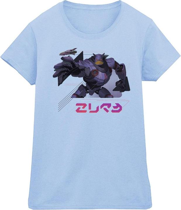 Actual product image Disney Womens/Ladies Lightyear Zurg Complex Cotton T-Shirt (XXL)