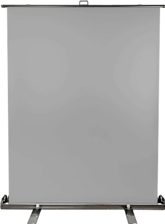 Produktbild Studioking Roll-Up Hintergrundschirm FB-150200FGR 150x200 cm Grau (150 cm, 200 cm)