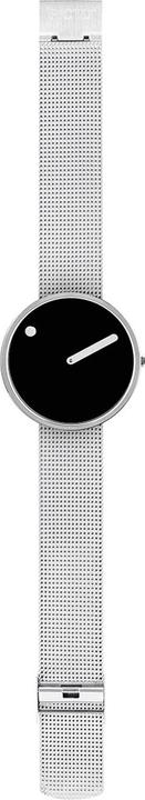 Produktbild Picto 43370-0820S Black Unisex 40mm 5ATM (Analoguhr, 40 mm)