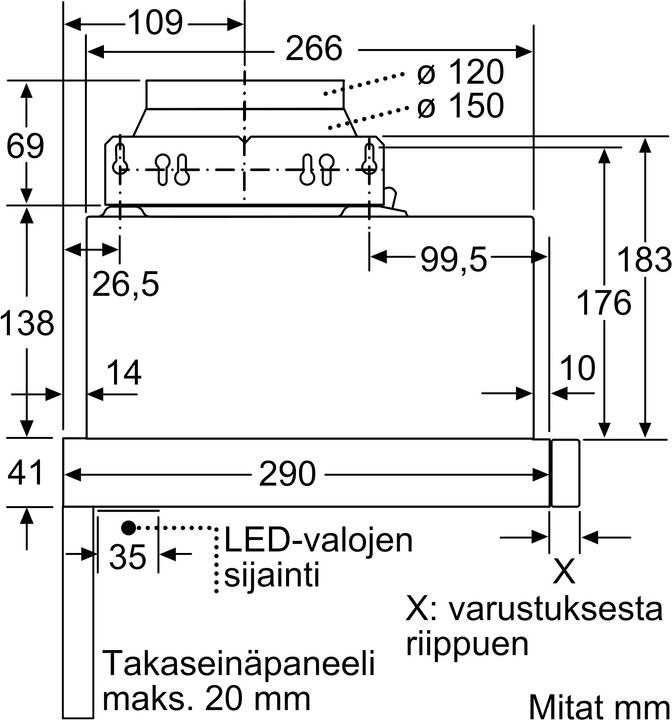 Actual product image Siemens LI64MA531 (Hut ventilator)