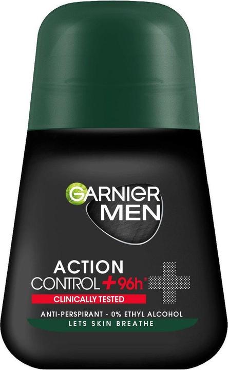 Produktbild Garnier Men Mineral Action Control Thermic 96H Antiperspirant Roll-On 50Ml (Roll-on, 50 ml)