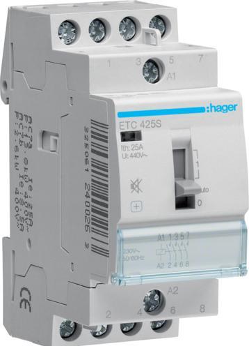 Produktbild Hager Schütz T/N 25A 4S