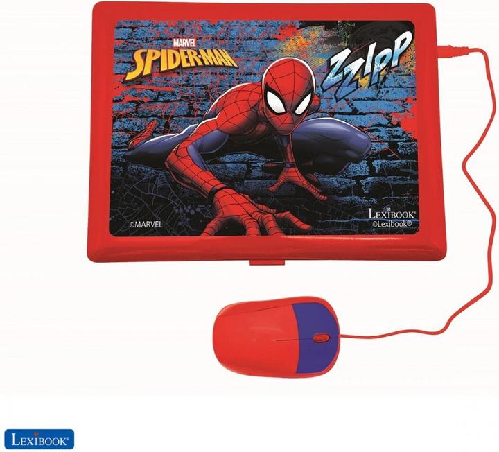 Produktbild Lexibook Spider-Man Lerncomputer (Englisch, Französisch, 4 - 7 Jahre)