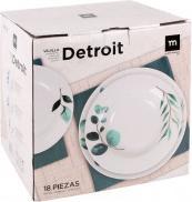 Actual product image La Mer round dinnerware 18 pieces detroit md (18 Piece)
