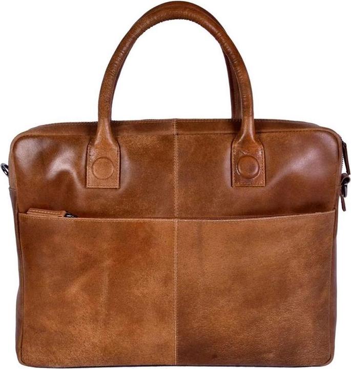 Produktbild DSTRCT Fletcher Street Leder -Laptop -Tasche - 15,6 Zoll - Cognac (15.60")