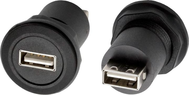 Productafbeelding Exsys Ingebouwde adapter USB-A BU-BU (USB-A)