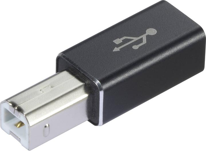 Renkforce USB 2.0 Steckverbinder (1x USB 2.0 Buchse C - 1x USB 2.0 Stecker B) US (USB 2.0)