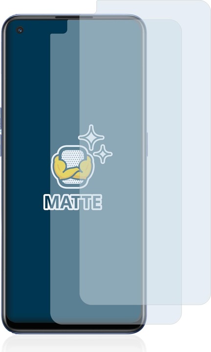 Actual product image BROTECT Anti-glare screen protector matt (2 Piece, Oppo Find X5 Lite)