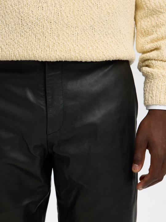 Produktbild Selected Straight Fit Lederhose (M)