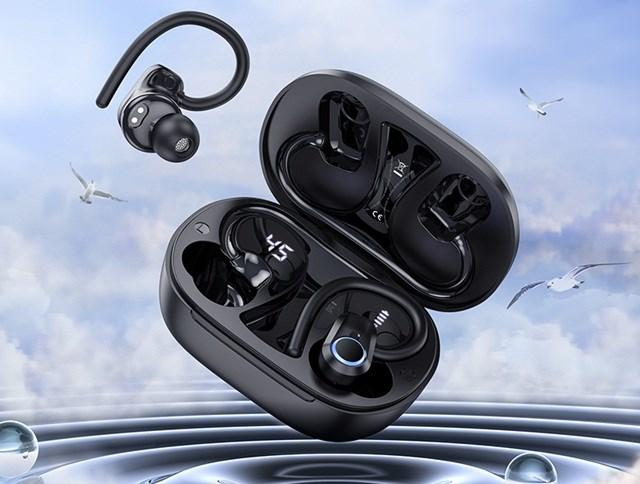 Image du produit Hoco EQ8 Pure Joy Headset Wireless In-Ear Anrufe/Musik Bluetooth Schwarz (7 h, Sans fil)
