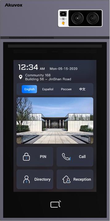 Produktbild Akuvox video- tfe s539 kit on-wall. android