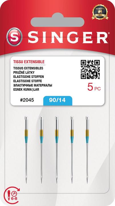Singer Needle N2045 -14/90 Blister 5pcs. stretch