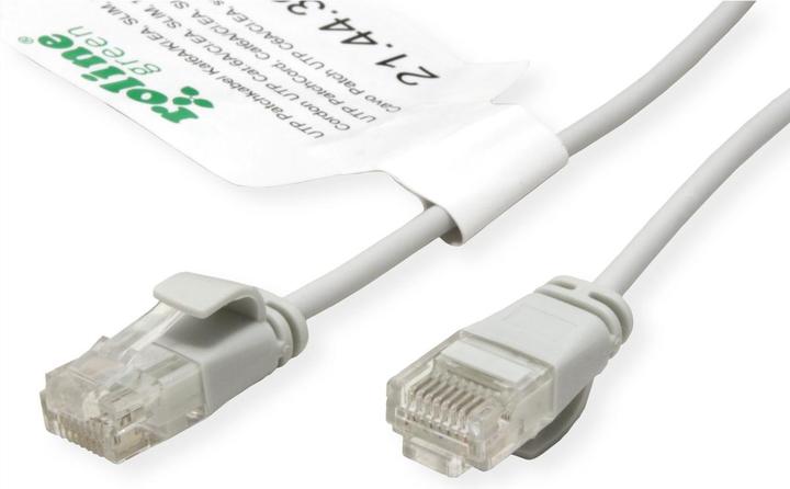 Image du produit Roline Câble patch UTP Cat.6A (Class EA), LSOH, slim (U/UTP, CAT6a, 0.30 m)