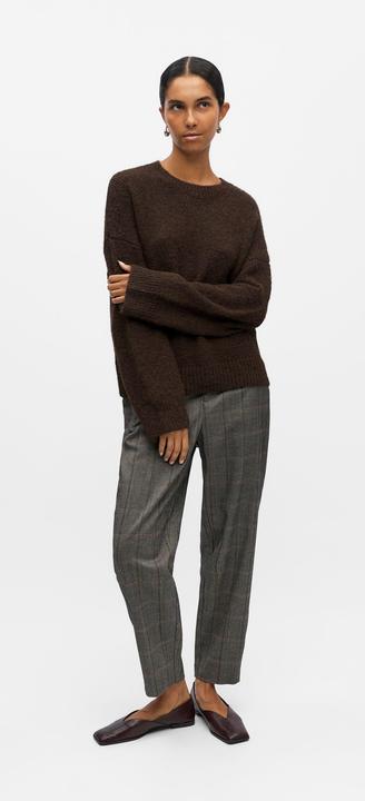 Produktbild Object Gerippter Strickpullover (M)