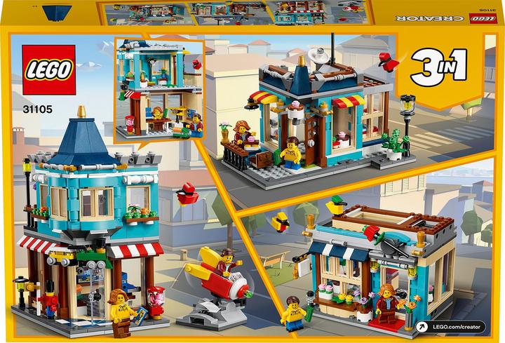 Produktbild LEGO Spielzeugladen im Stadthaus (31105, LEGO Creator Expert)