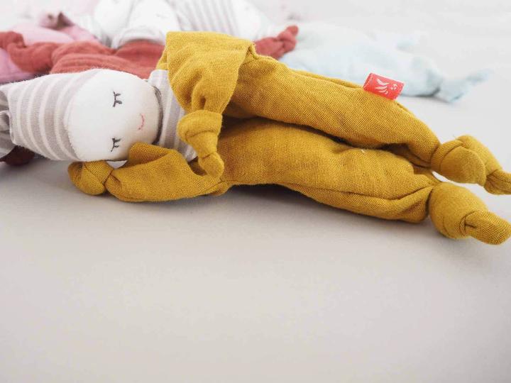 Image du produit Kikadu Poupée bébé Moutarde