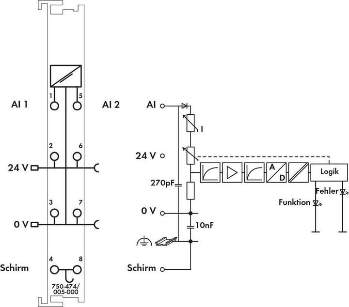 Actual product image Wago 750-474/005-000